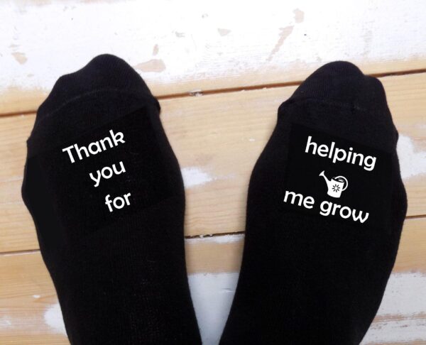 Thank you for helping me grow